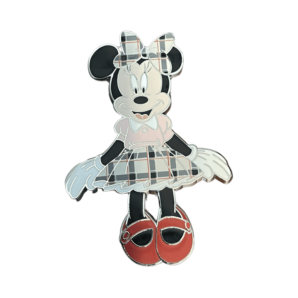 Club Minnie Mouse in a Plaid Skirt Disney pin