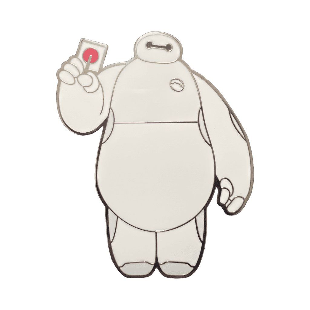 Baymax with lollipop Disney pin