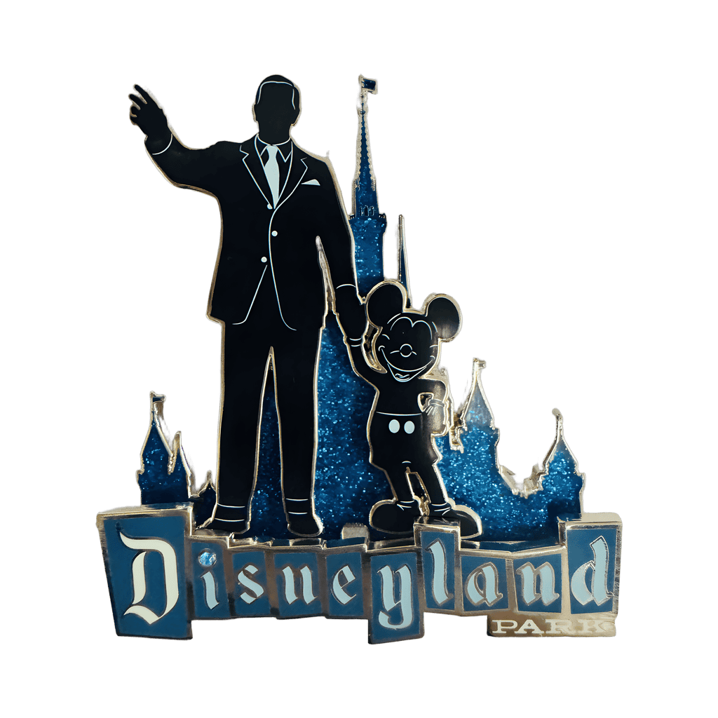 Walt, Mickey - Partners Statue - Jumbo Disney pin