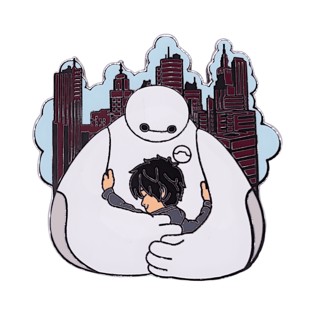 Baymax and Hiro Disney pin