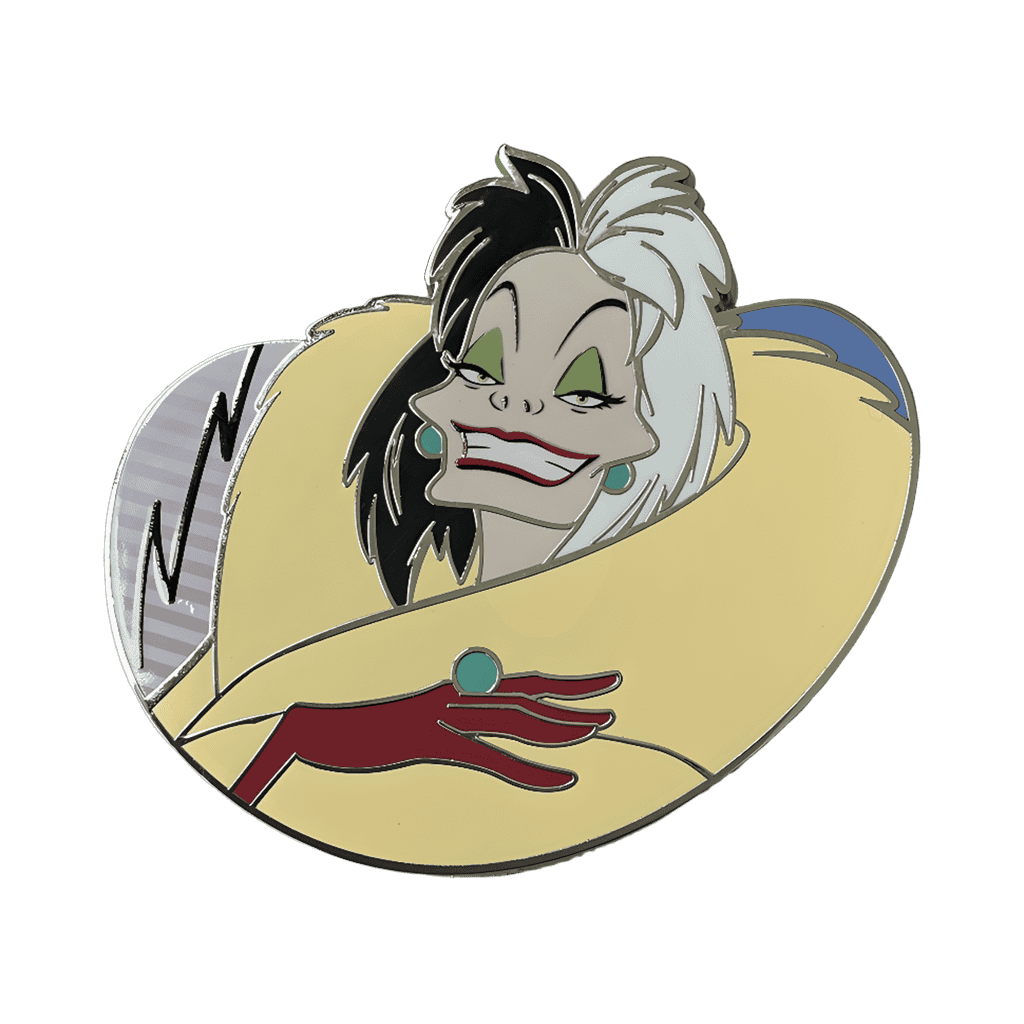 Cruella de Vil Disney pin