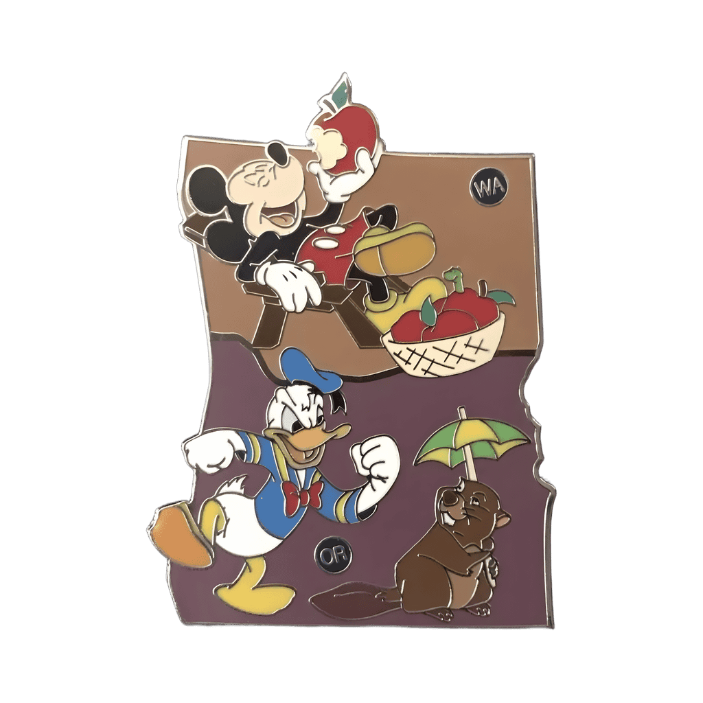 Washington and Oregon Disney pin