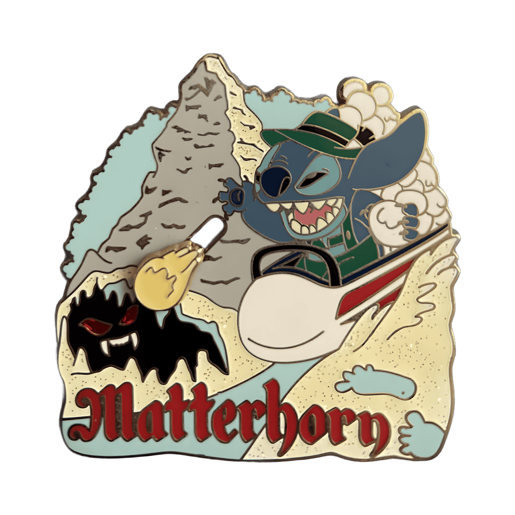 Stitch Matterhorn Slider Disney pin