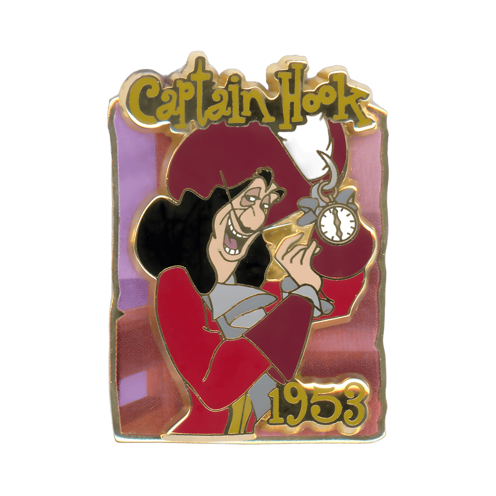 Captain Hook - 1953 Disney pin