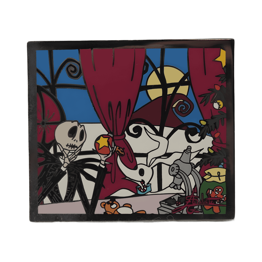 Jack Skellington and Zero Disney pin