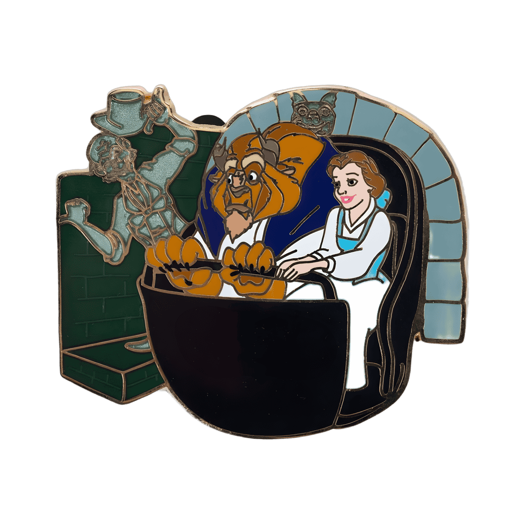 Haunted Mansion - Belle and Beast Disney pin