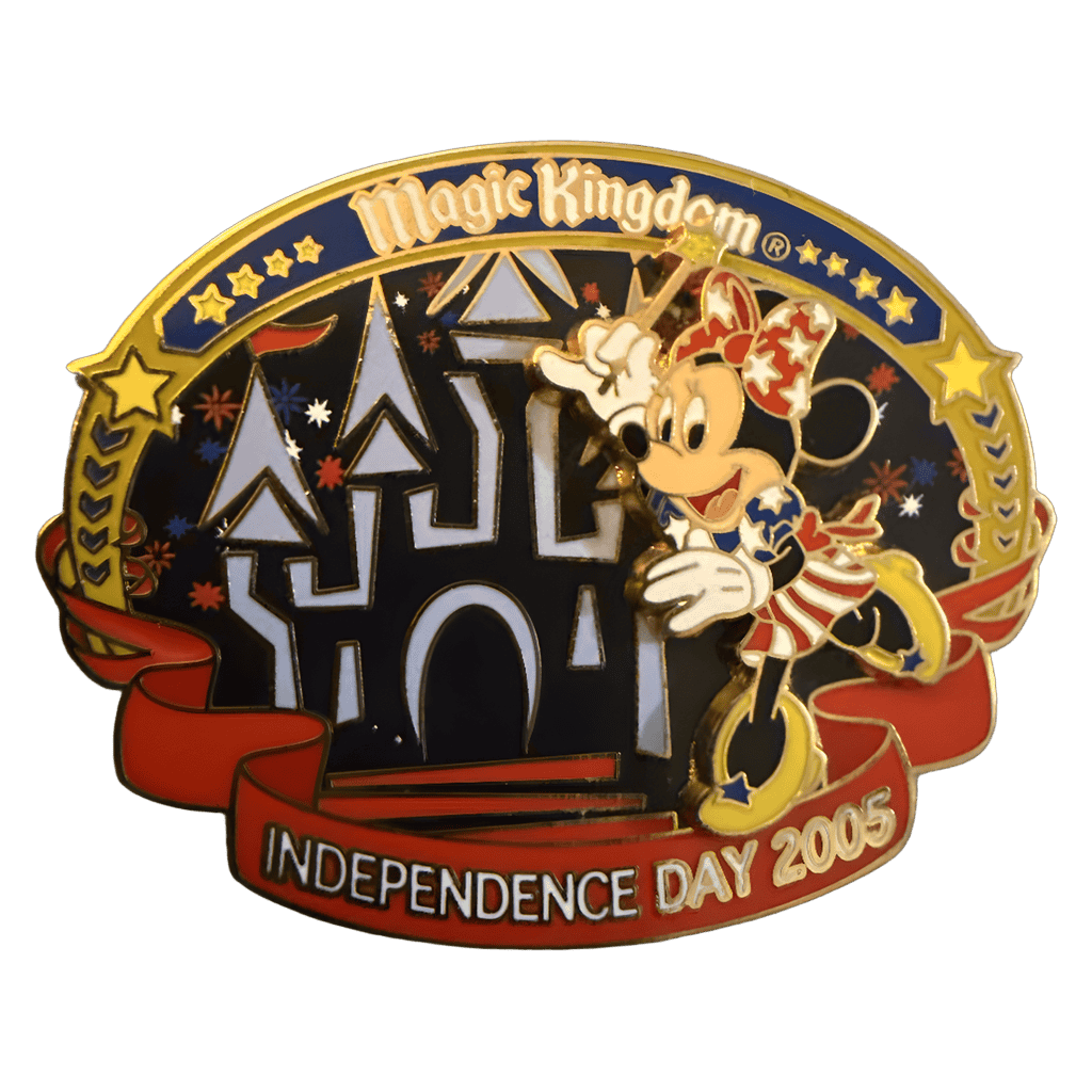 Minnie Independence Day 2005 Magic Kingdom Disney pin