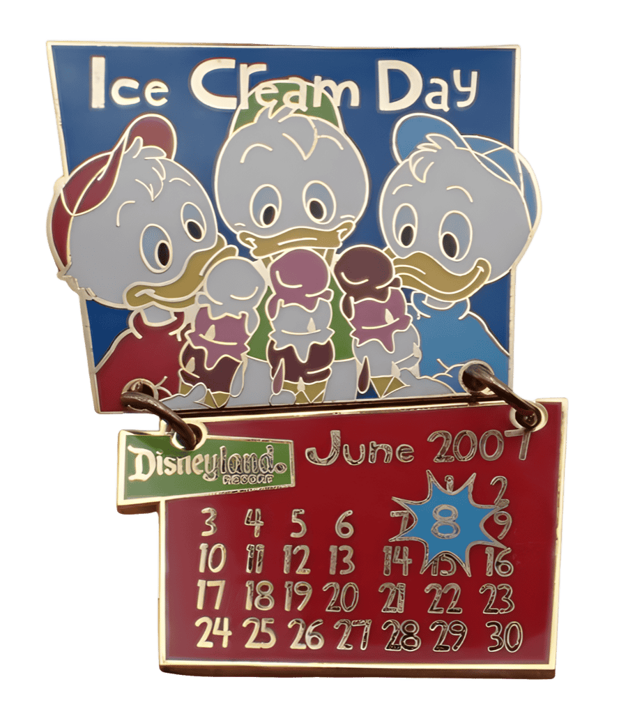 June (Ice Cream Day) Disney pin
