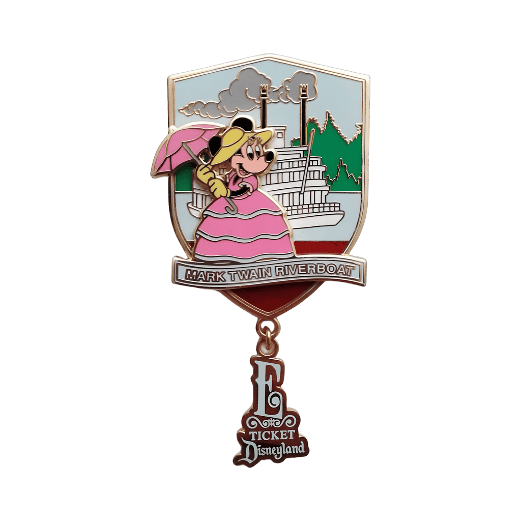Minnie Mouse Mark Twain Riverboat Disney pin