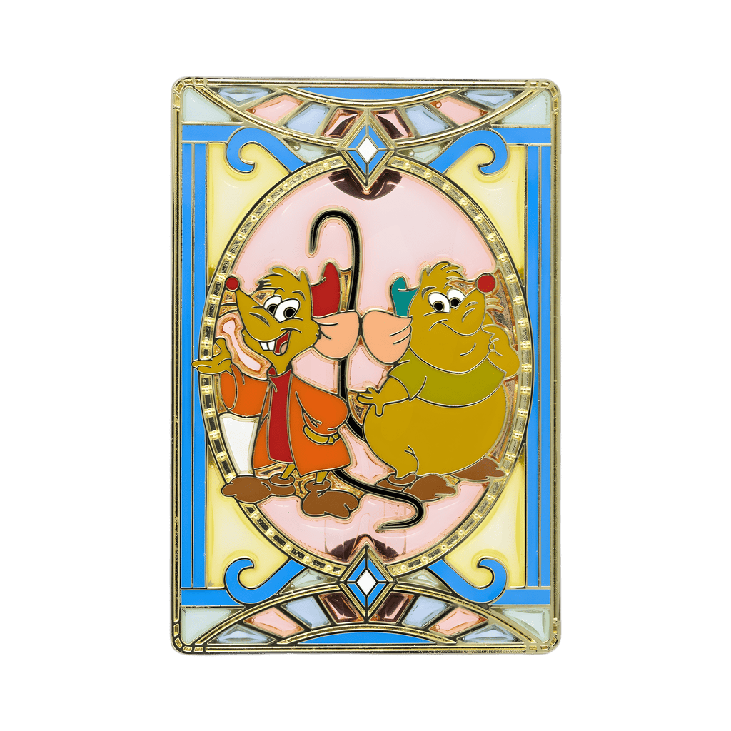Jaq and Gus Disney pin