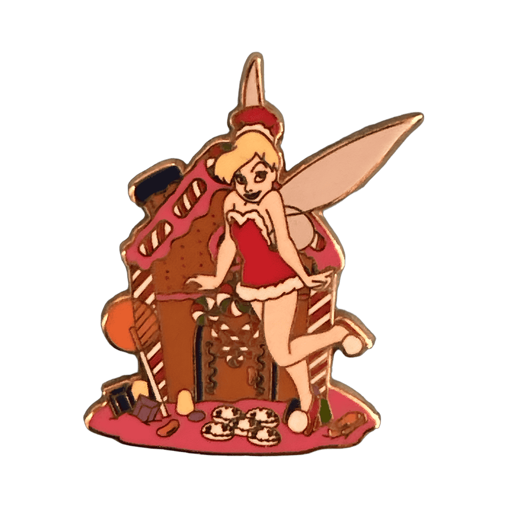 Tinkerbell and Gingerbread House Disney pin
