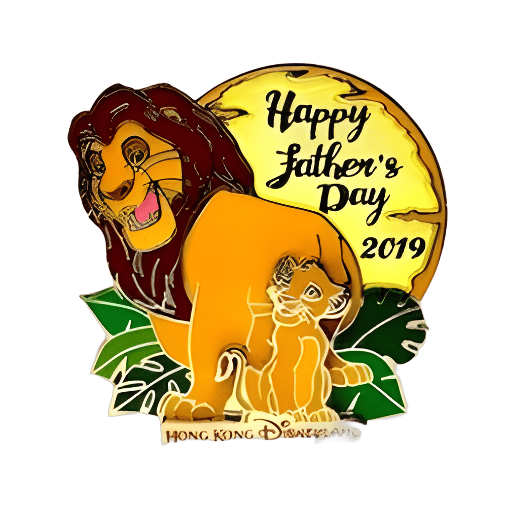 2019 - Mufasa and Young Simba Disney pin