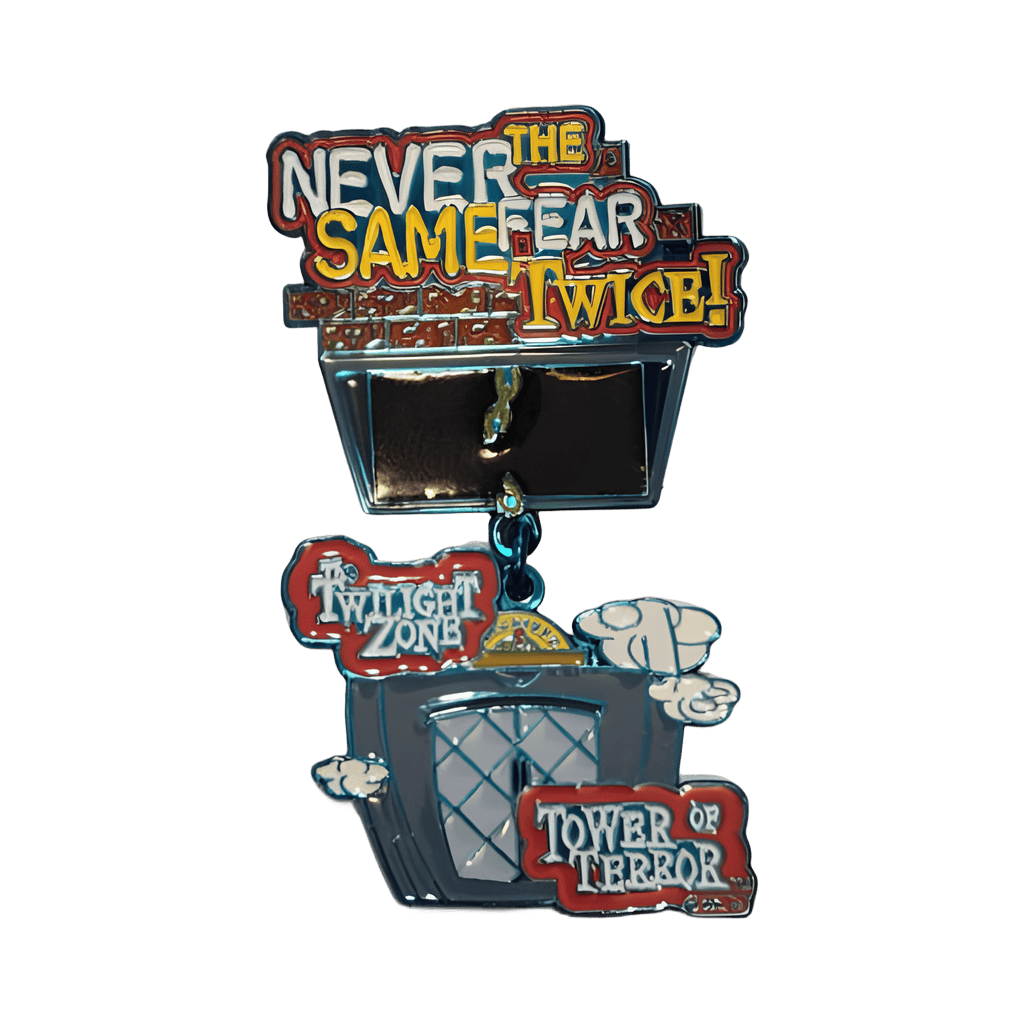 Never the Same Fear Twice Disney pin