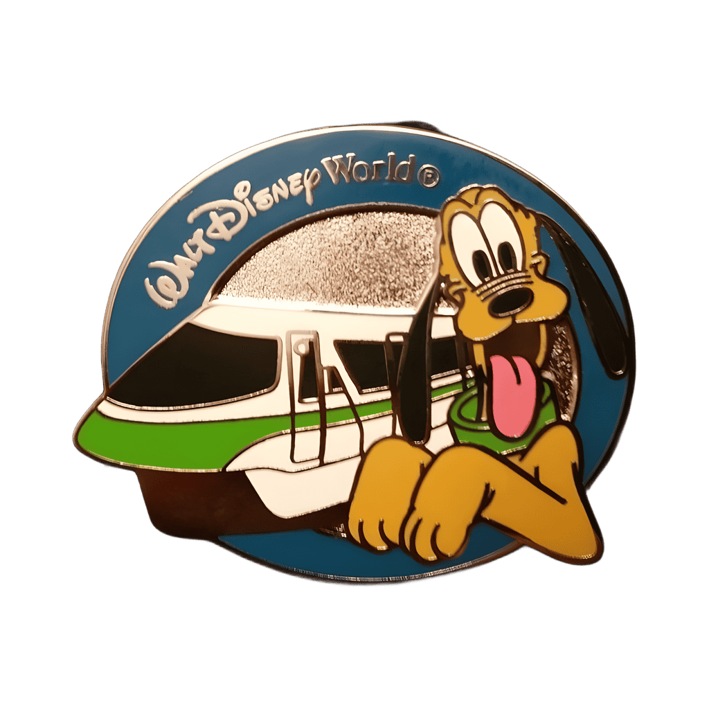 Pluto - Monorail Green Disney pin