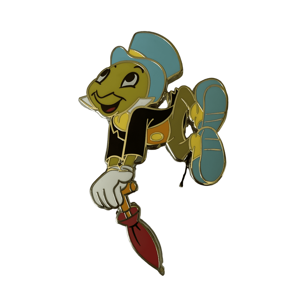 Jiminy Cricket Holding Umbrella Disney pin