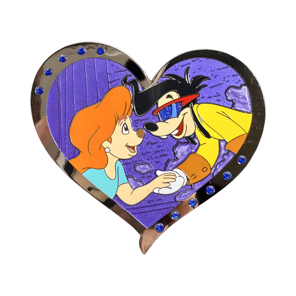 Roxanne and Max Disney pin