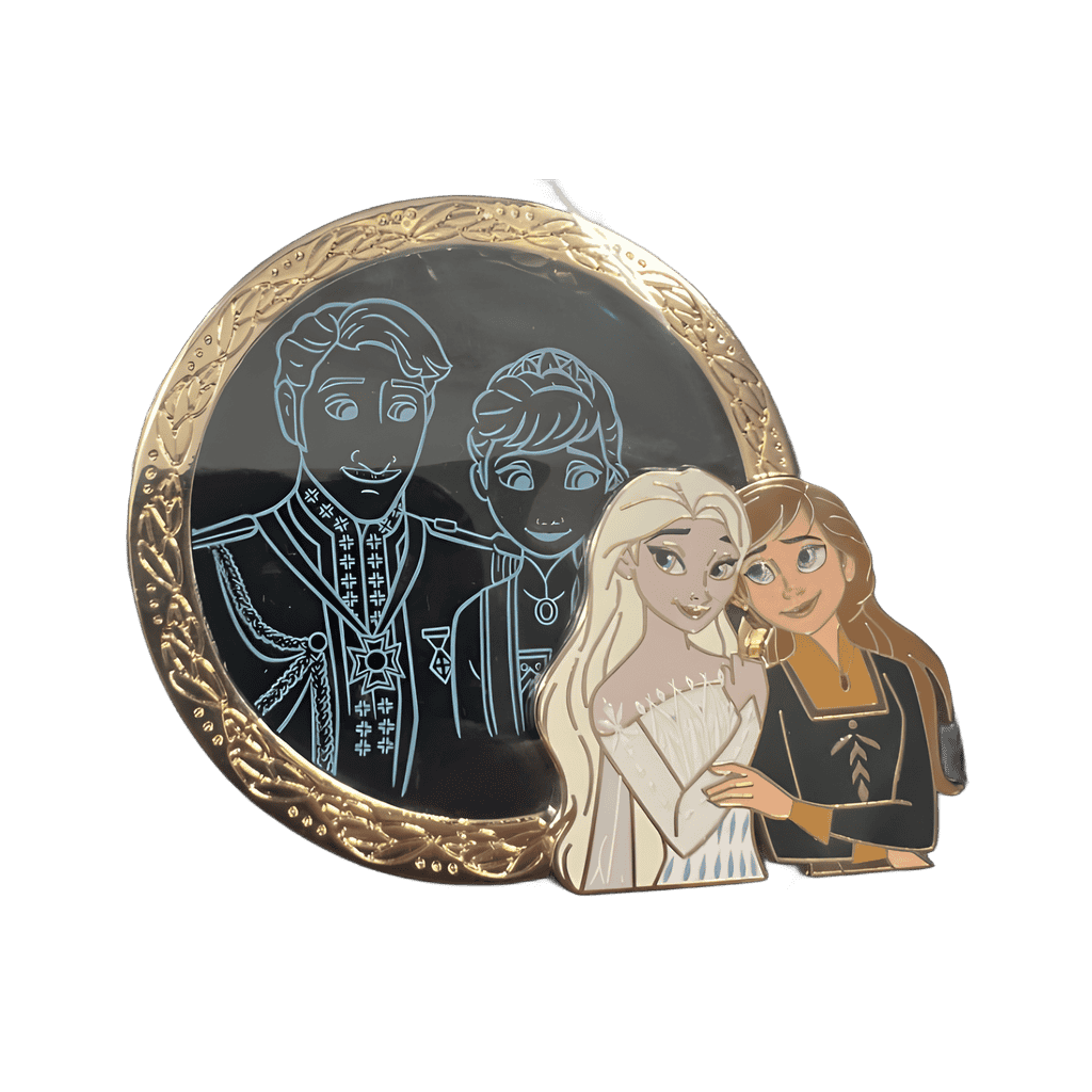 Elsa and Anna Disney pin