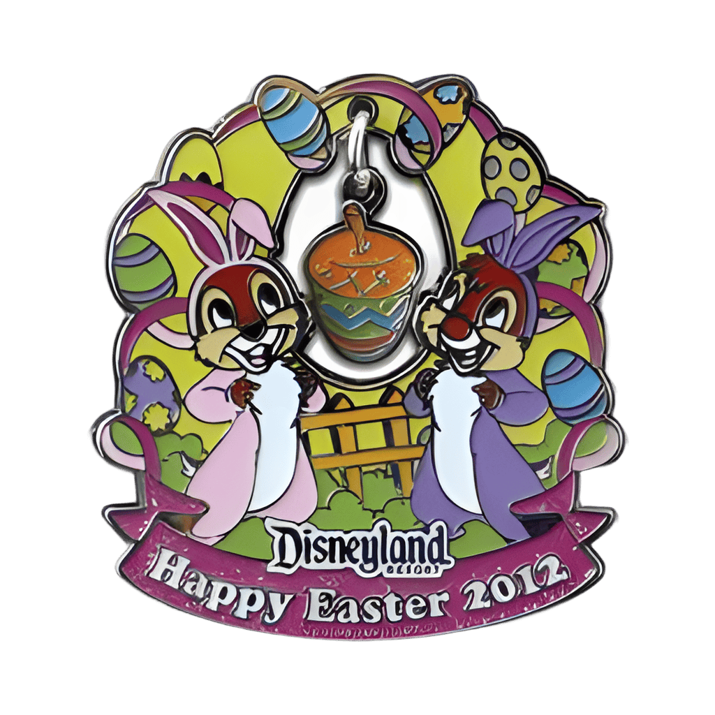 Chip & Dale Adcorn Dangle Disney pin
