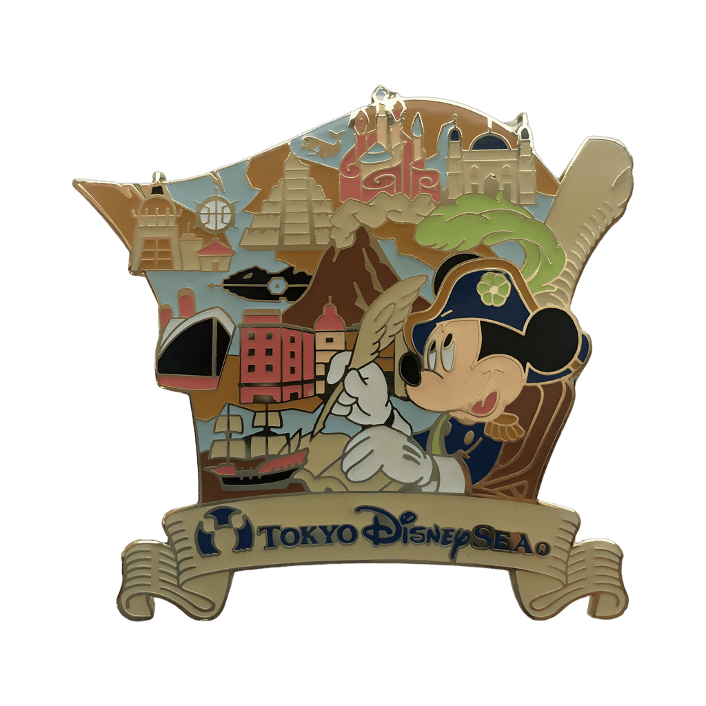 Captain Mickey Mouse & Lands Disney pin