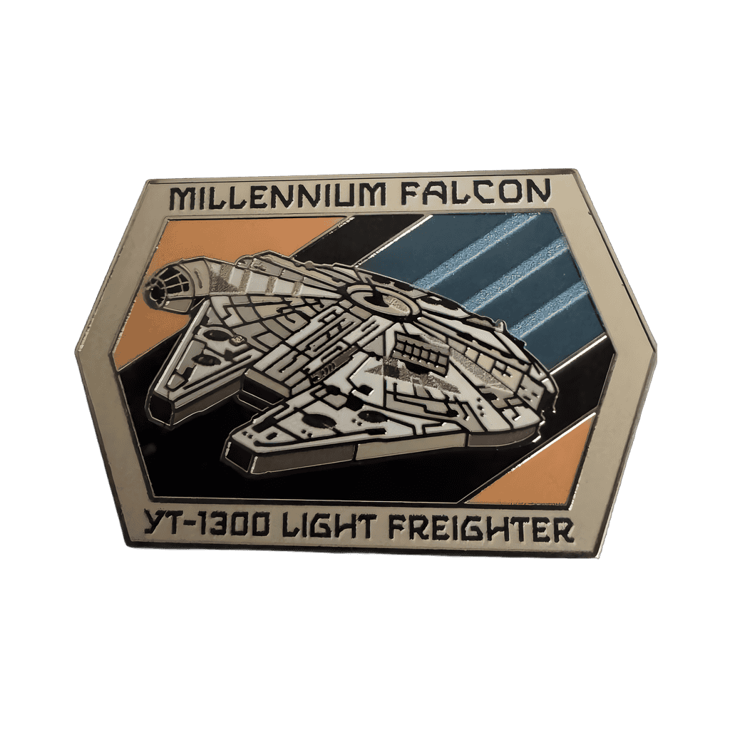 Millennium Falcon YT-1300 Light Freighter Disney pin