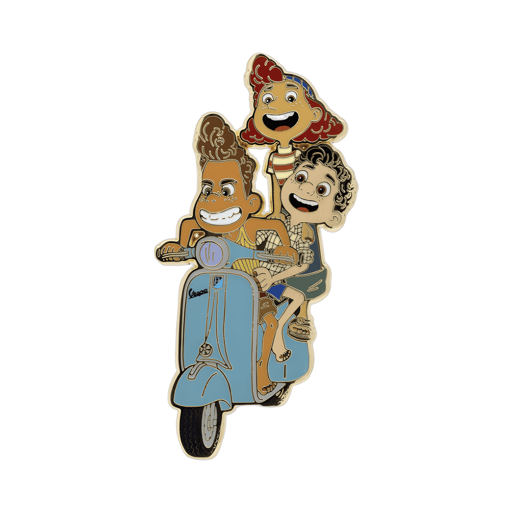 Luca, Alberta, and Giulia Disney pin