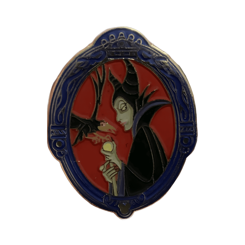 Maleficent and Diablo Hidden Mickey Disney pin