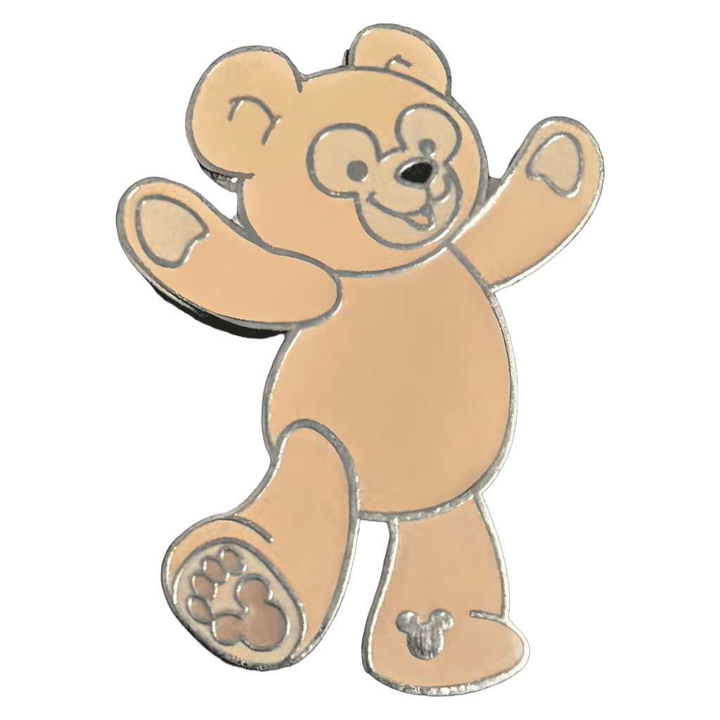 Duffy Hands Up 2007 Hidden Mickey Pin Disney pin