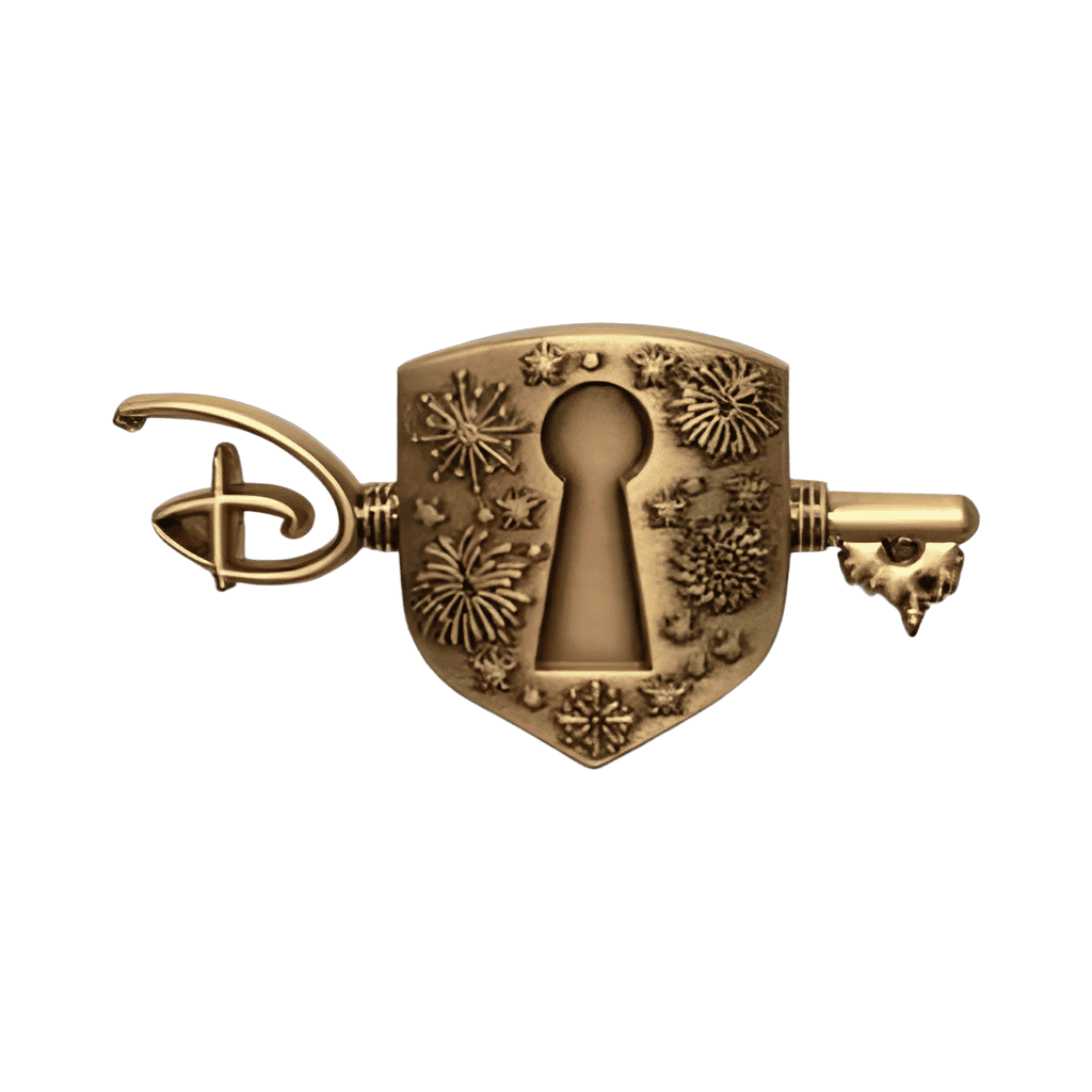 Disney Store Key and Lock Pin Disney pin