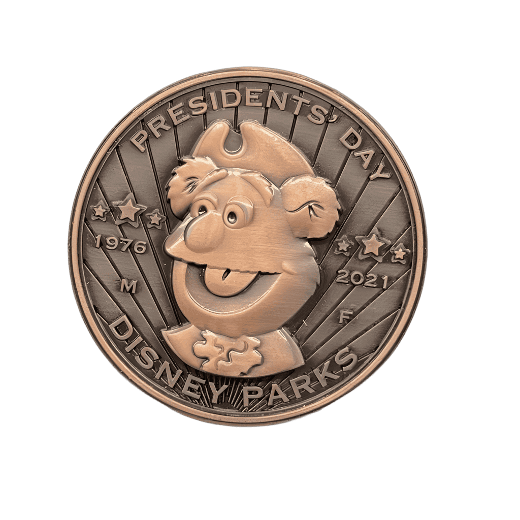 Fozzie Copper Coin Disney pin