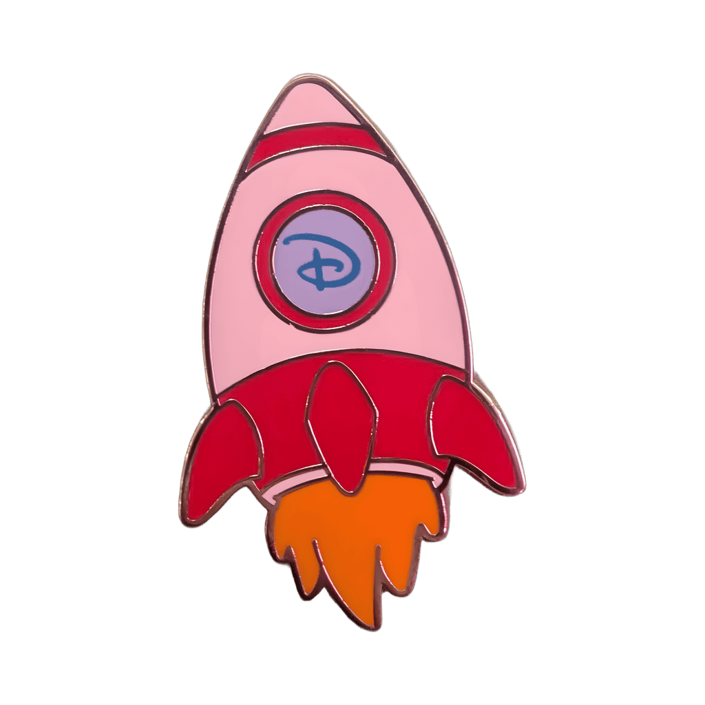 Shooting Rocket Disney pin