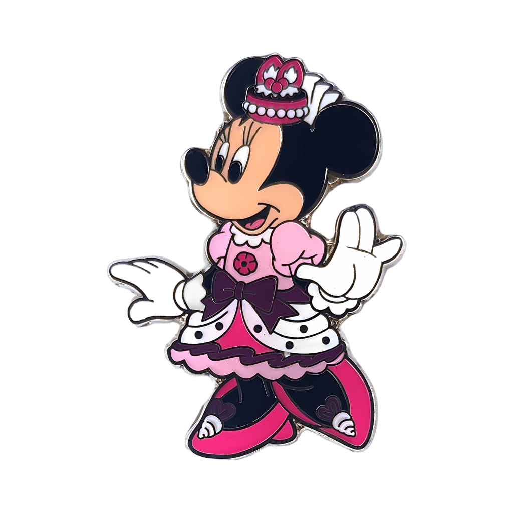Minnie Mouse in Pink Ruffled Dress Disney pin