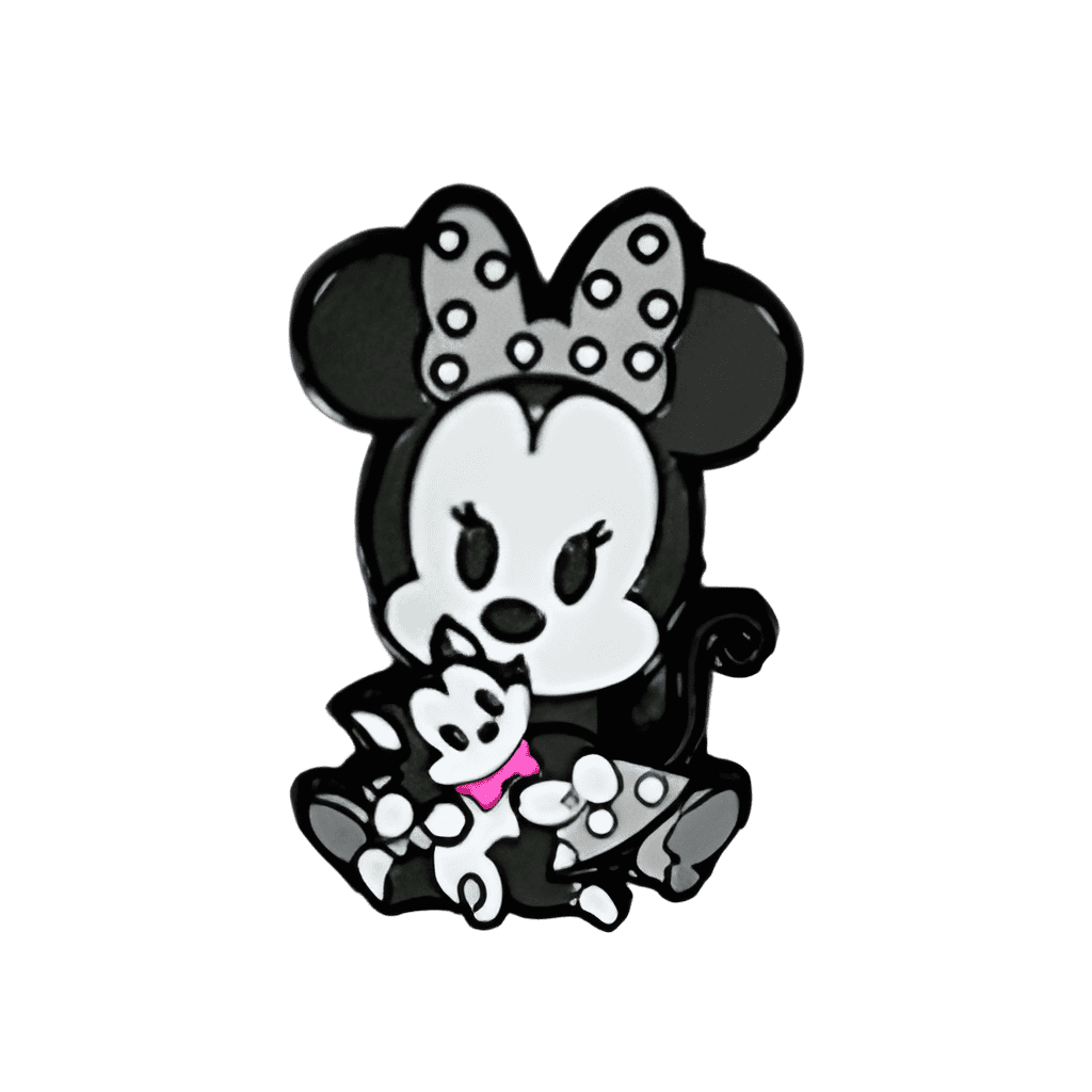 Minnie Mouse and Figaro Disney pin