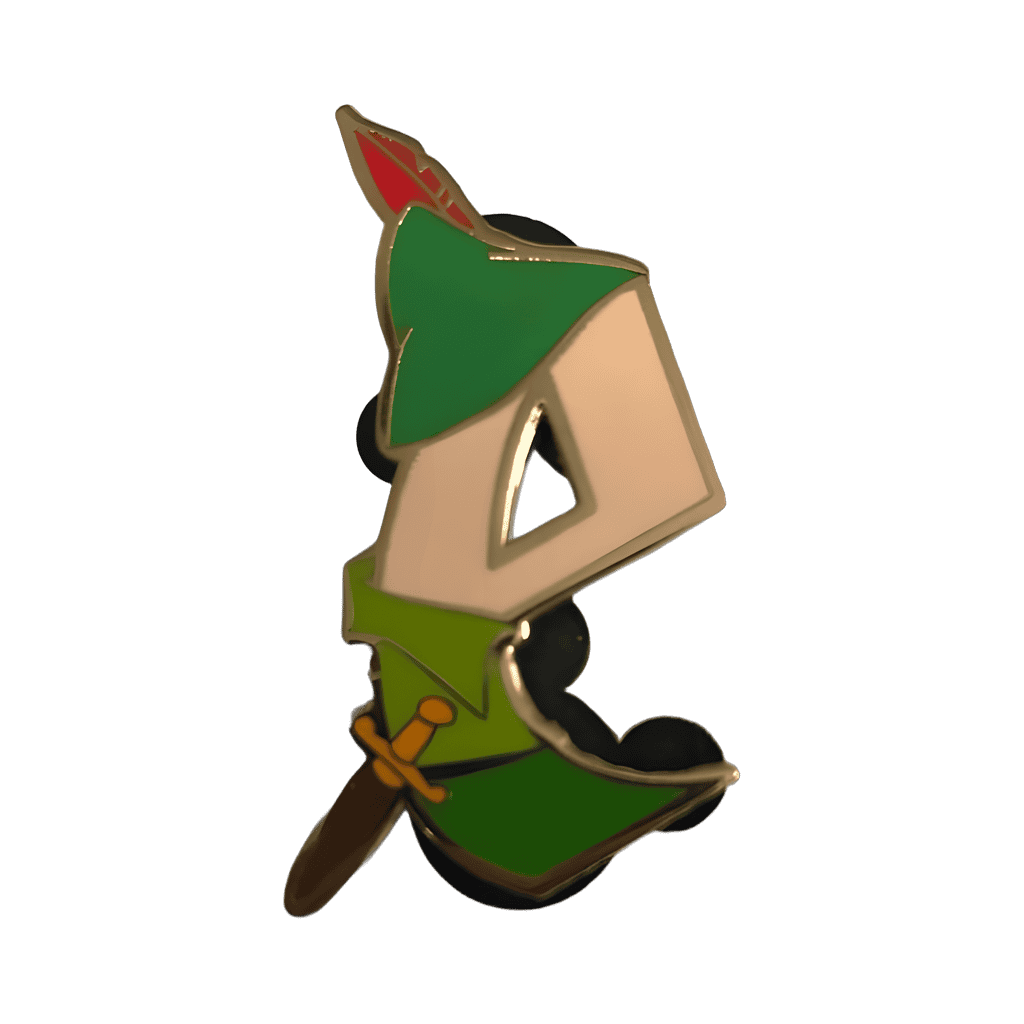 Peter Pan “e” Disney pin