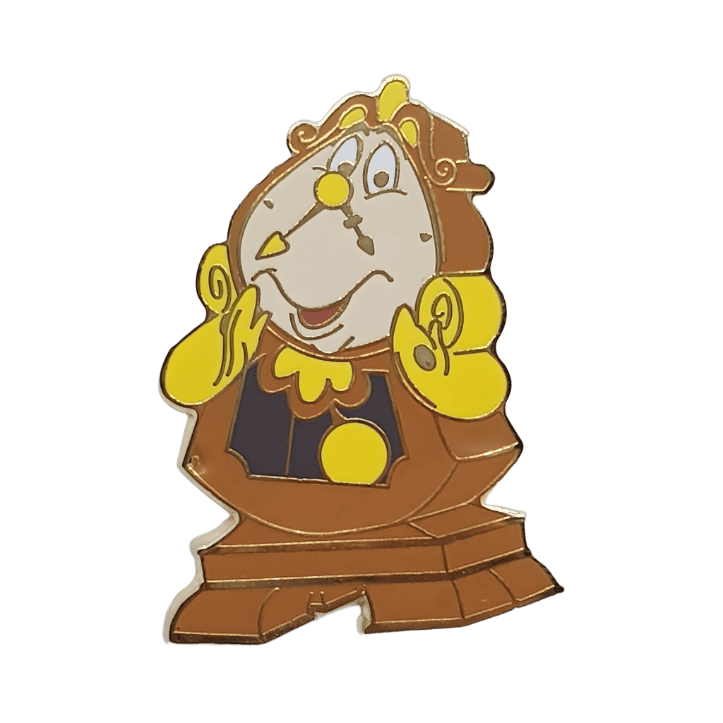 Cogsworth Disney pin