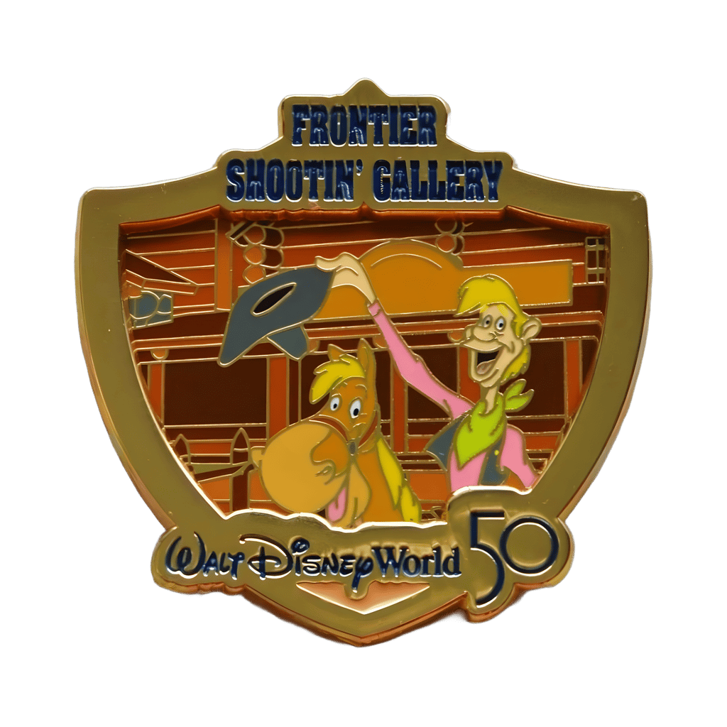 Frontier Shootin’ Gallery Disney pin