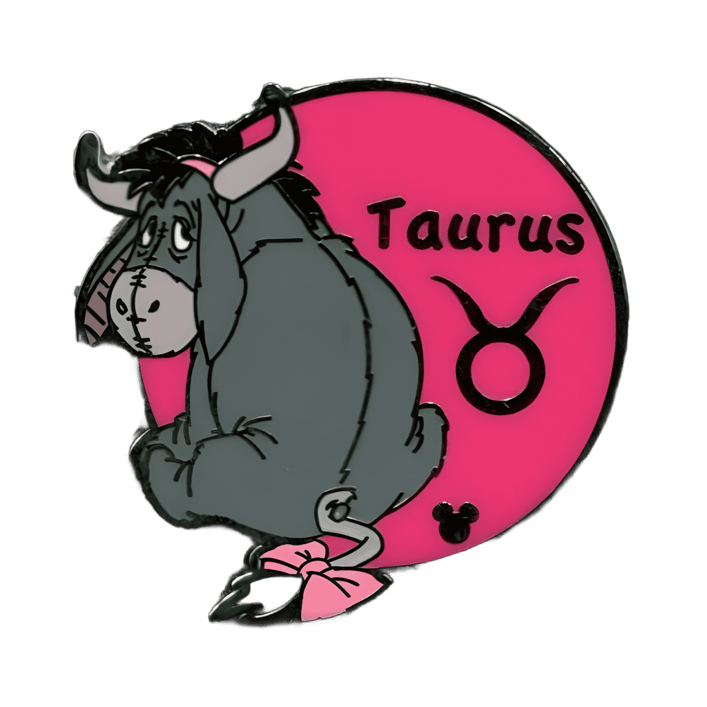 Eeyore Taurus Disney pin