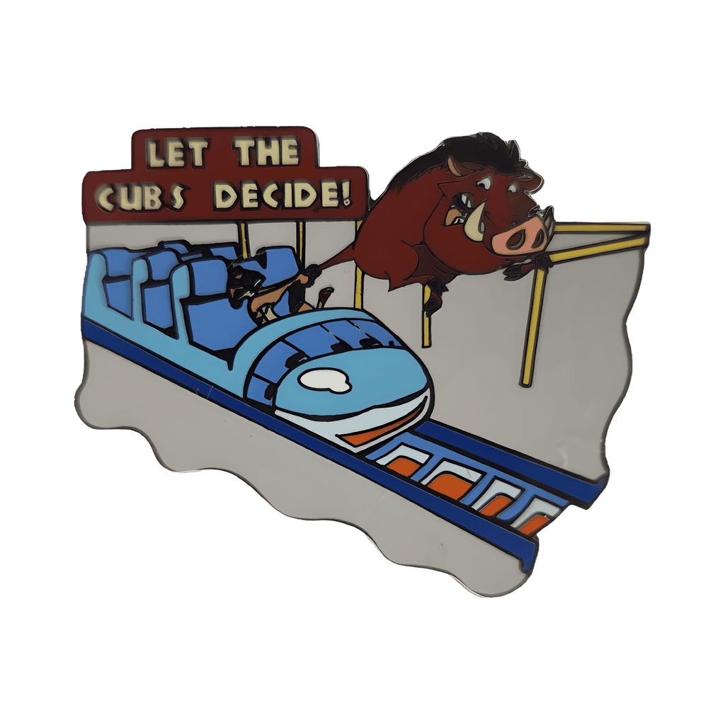 Let the Cubs Decide! Disney pin