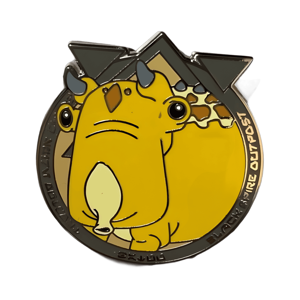 Yellow Puffer Pig Disney pin