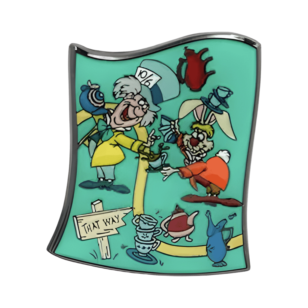 Mad Hatter and March Hare Disney pin