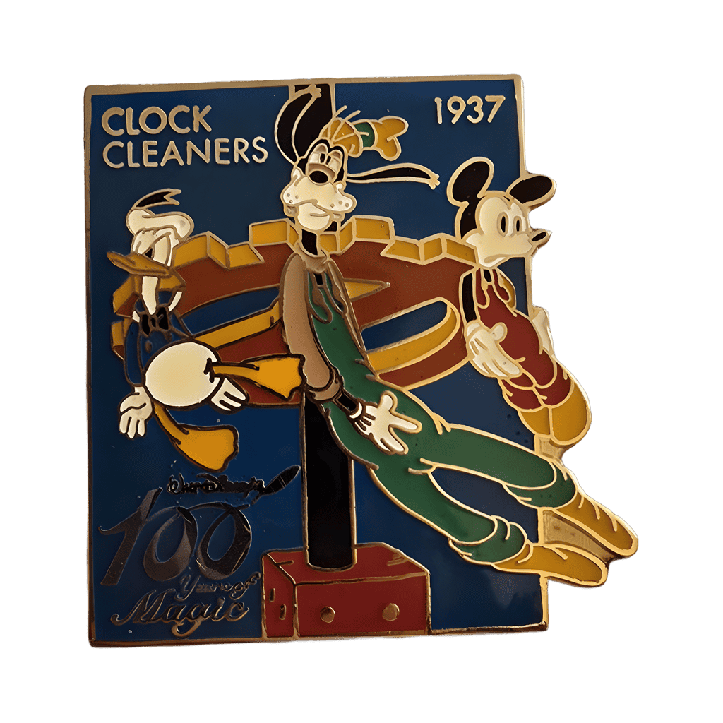 Clock Cleaners Disney pin