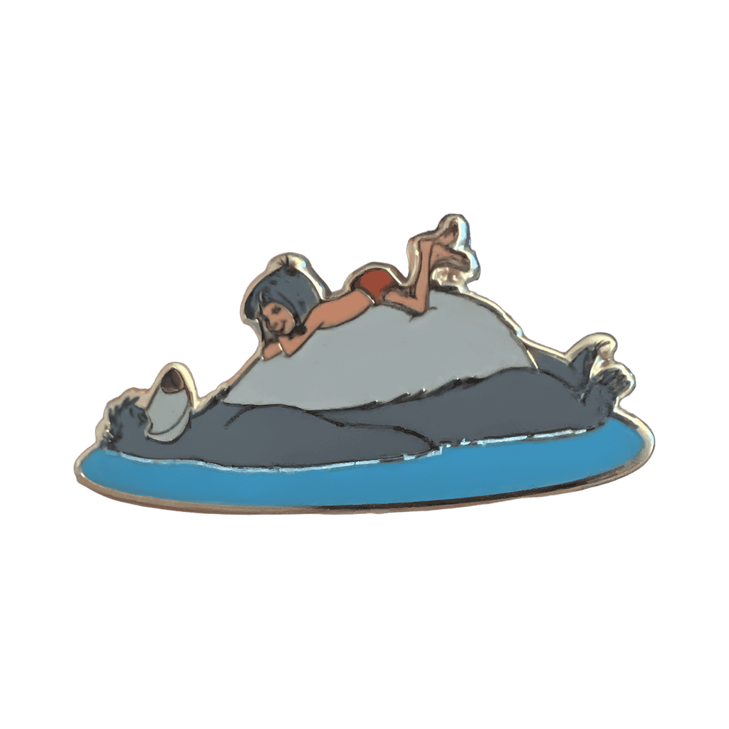Mowgli and Baloo Disney pin