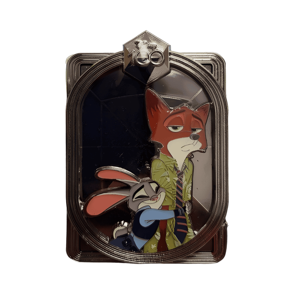 Judy Hopps and Nick Wilde Disney pin