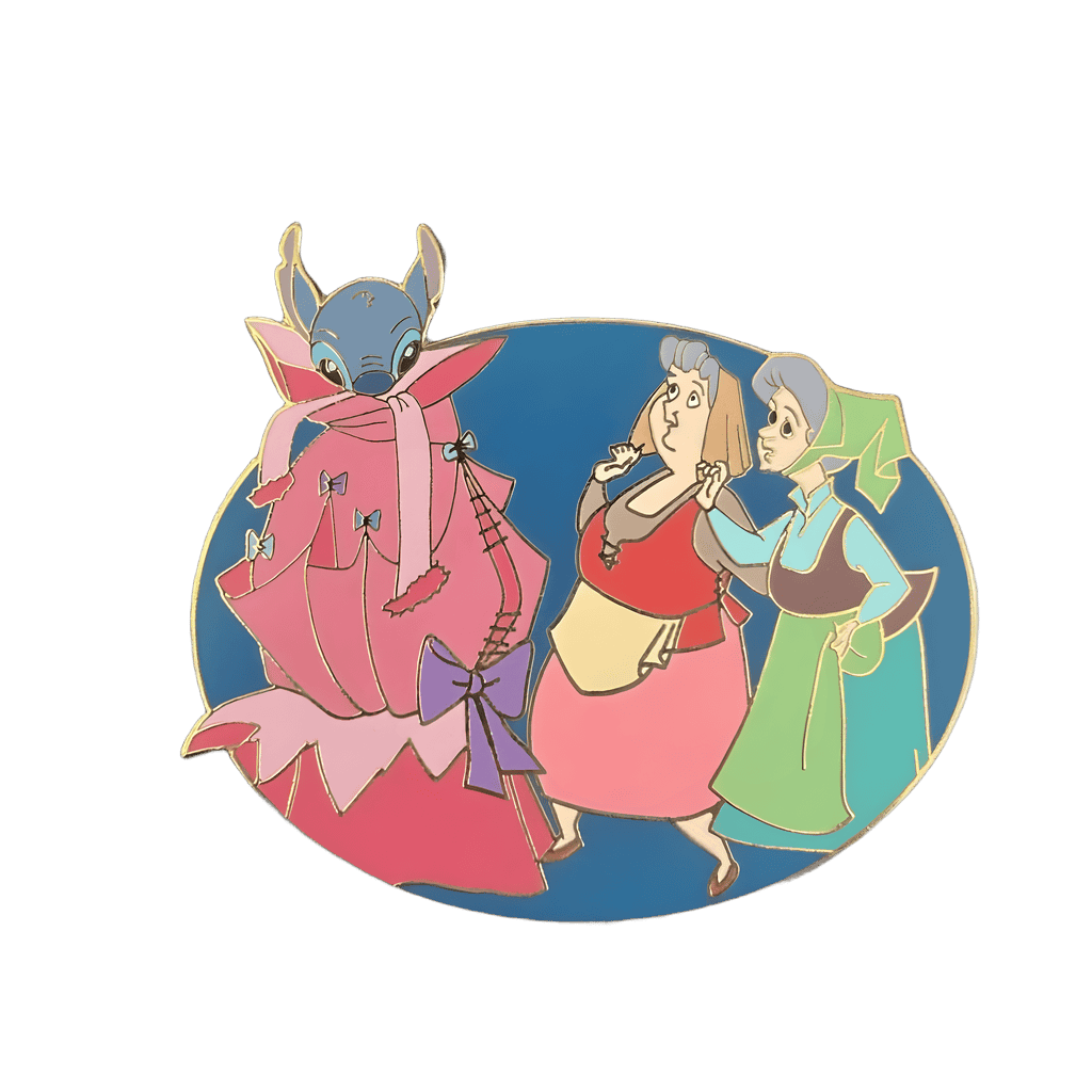 Stitch with Fairies Disney pin