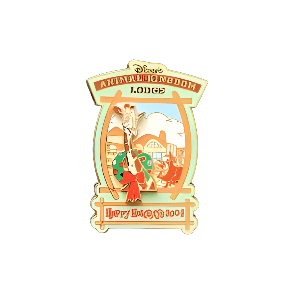 Happy Holidays 2004 - Animal Kingdom Lodge Disney pin