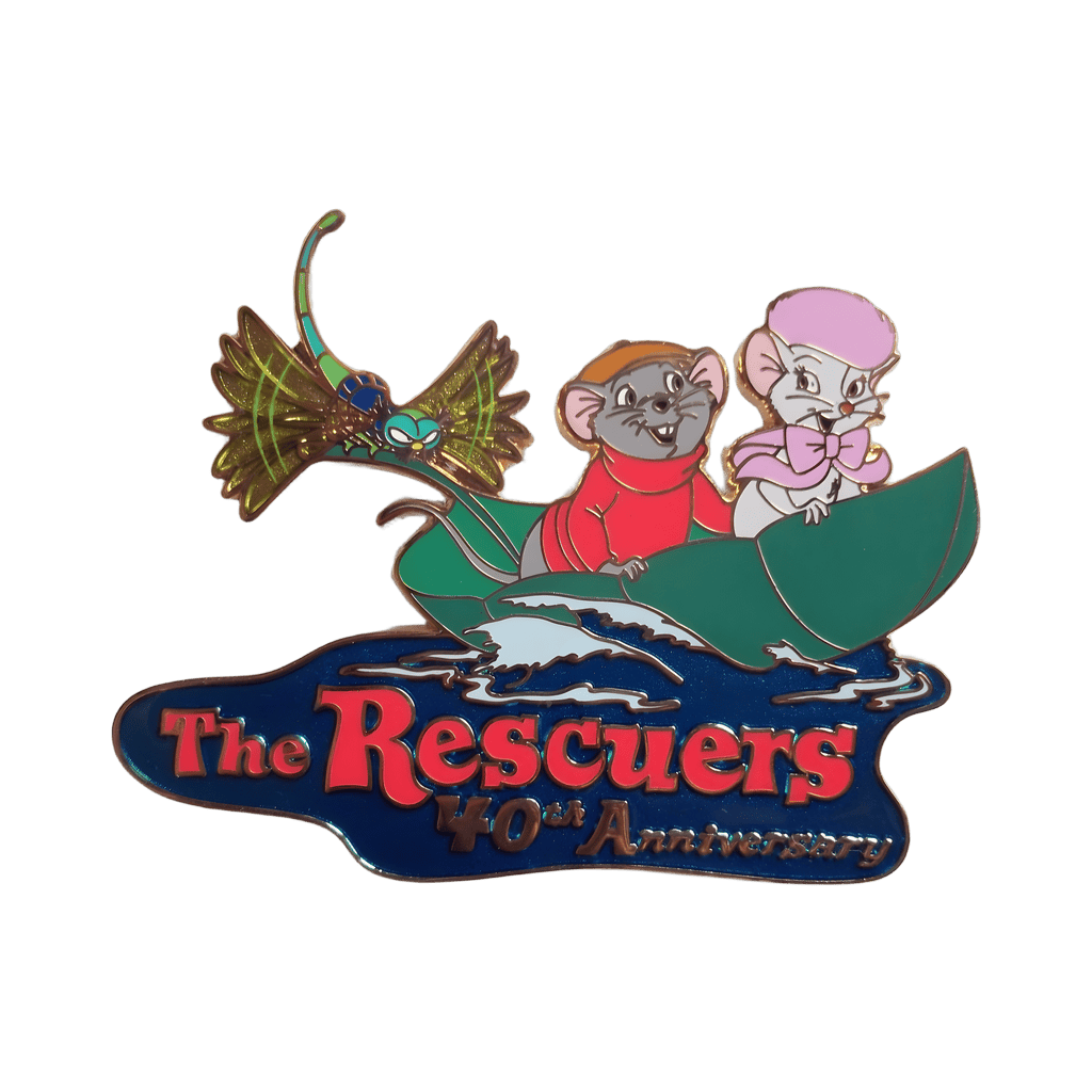 The Rescuers 40th Anniversary - Bernard and Bianca Disney pin