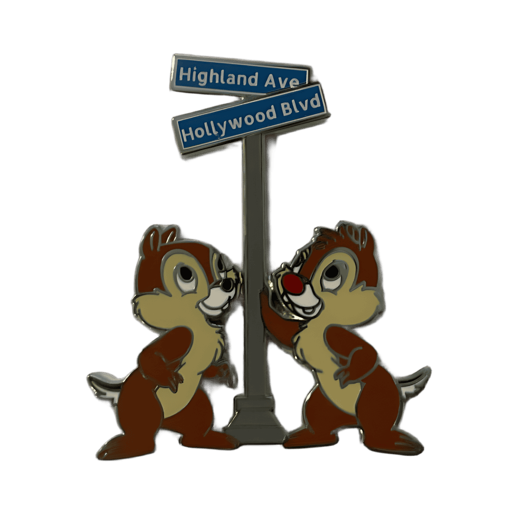 Chip Dale Disney pin
