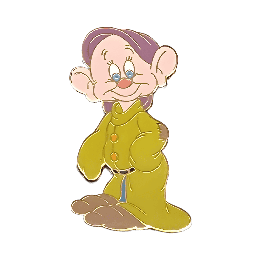 Smiling Dopey Disney pin