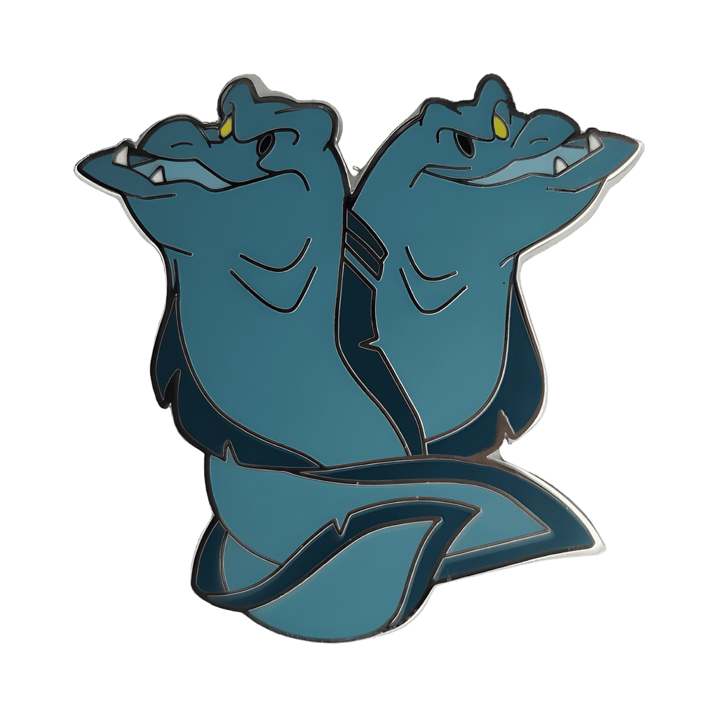 Flotsam and Jetsam Disney pin