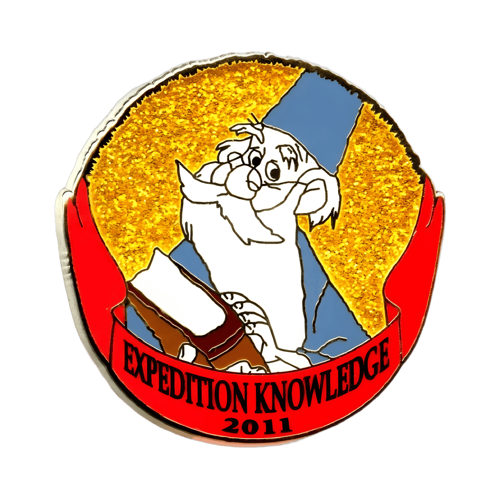 Expedition Knowledge Merlin 2011 Disney pin