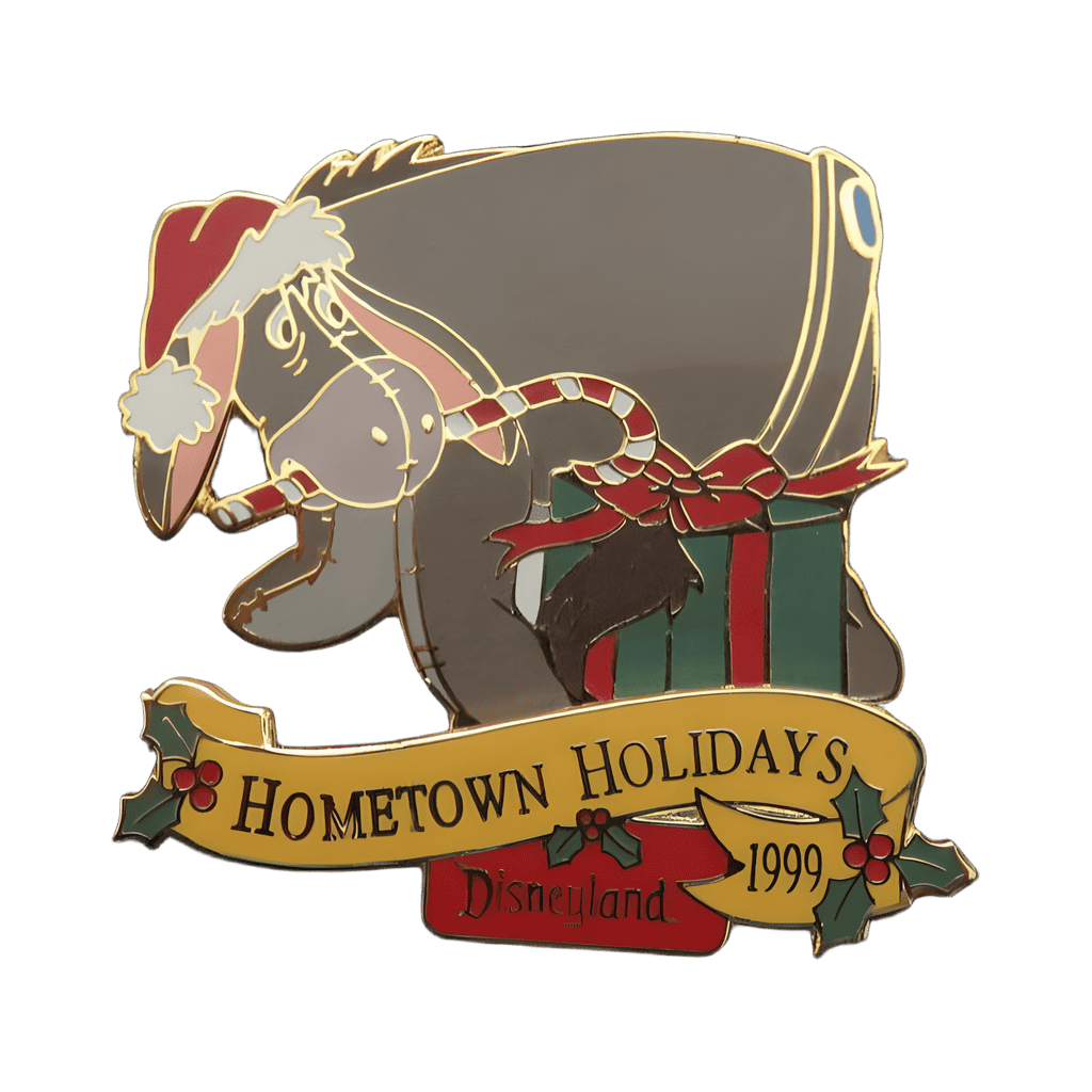 DLR - Disneyland Hometown Holidays - Eeyore 1999 Disney pin